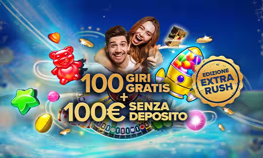<strong>Bonus Registrazione - Edizione extra-Rush! </strong>
