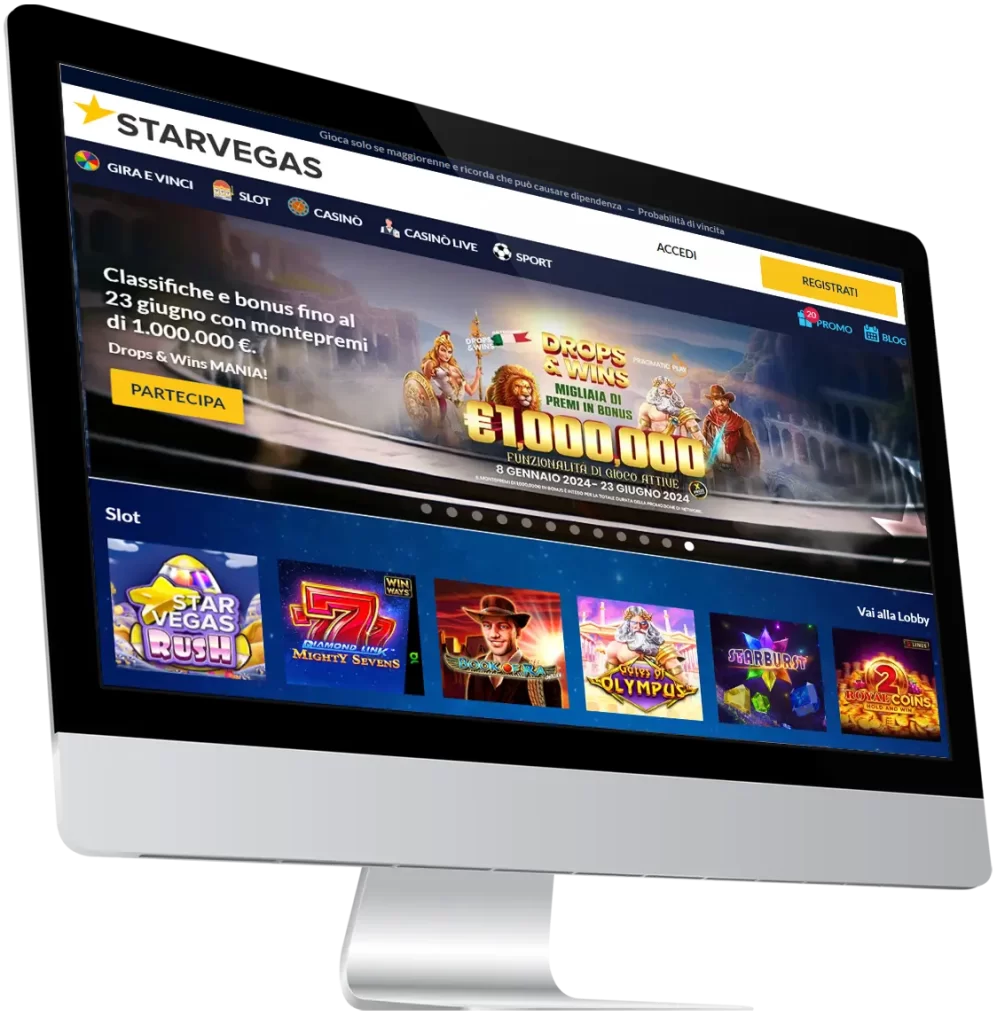 Puoi Effettuare StarVegas Login Direttamente dalla Home Page